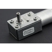DFRobot Turbo Metal Gear Worm Motor, 40RPM, 8kgcm Drehmoment, 1:150 Untersetzung, PWM, 12V DFRobot Turbo Metal Gear Worm Motor, 40RPM, 8kgcm Drehmoment, 1:150 Untersetzung, PWM, 12V