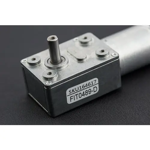 DFRobot Turbo Metal Gear Worm Motor, 40RPM, 8kgcm Drehmoment, 1:150 Untersetzung, PWM, 12V DFRobot Turbo Metal Gear Worm Motor, 40RPM, 8kgcm Drehmoment, 1:150 Untersetzung, PWM, 12V