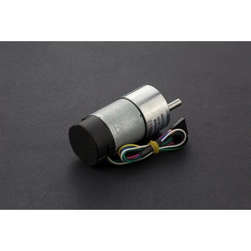 DFRobot Metall DC Getriebemotor + 16CPR Encoder, 251RPM, 43.8:1, 18kgcm, 350mA Leerlaufstrom, 12V DFRobot Metall DC Getriebemotor + 16CPR Encoder, 251RPM, 43.8:1, 18kgcm, 350mA Leerlaufstrom, 12V