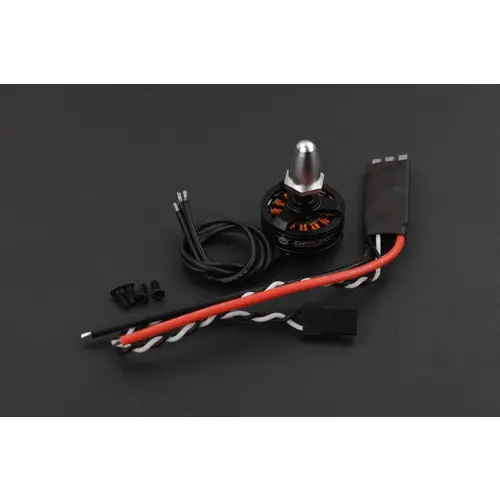 DFRobot Brushless DC Motor MTO1804 CW für Multirotoren mit 20A ESC, 2480KV, 5A Dauerstrom, 55.5W DFRobot Brushless DC Motor MTO1804 CW für Multirotoren mit 20A ESC, 2480KV, 5A Dauerstrom, 55.5W