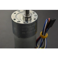 DFRobot Metall-DC-Getriebemotor mit Encoder, 122RPM, 90:1, 38Kg.cm Drehmoment, 12V DFRobot Metall-DC-Getriebemotor mit Encoder, 122RPM, 90:1, 38Kg.cm Drehmoment, 12V