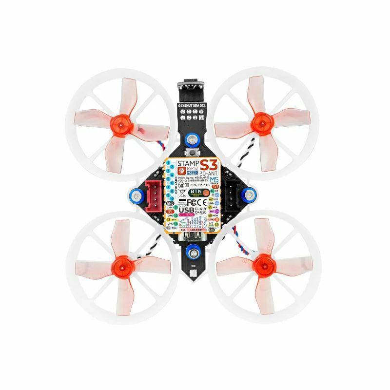 M5Stamp Fly Quadrocopter Kit, ESP32-S3, BMP280, VL53L3, 81,5x81,5x31 mm, 300mAh, 3,3-5V