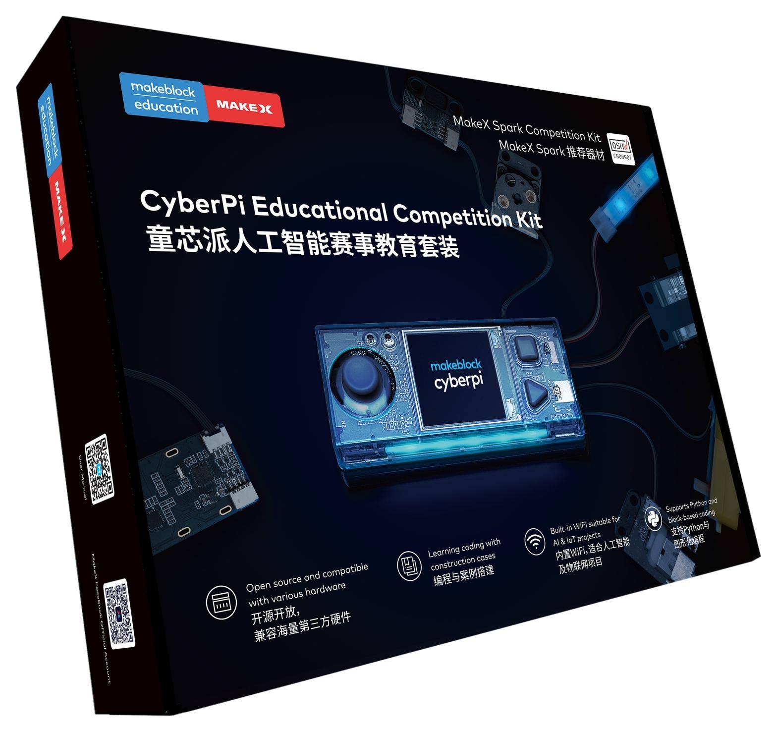 Makeblock CyberPi Educational Competition-Set, AIoT-Wettbewerbsset, Scratch und Python