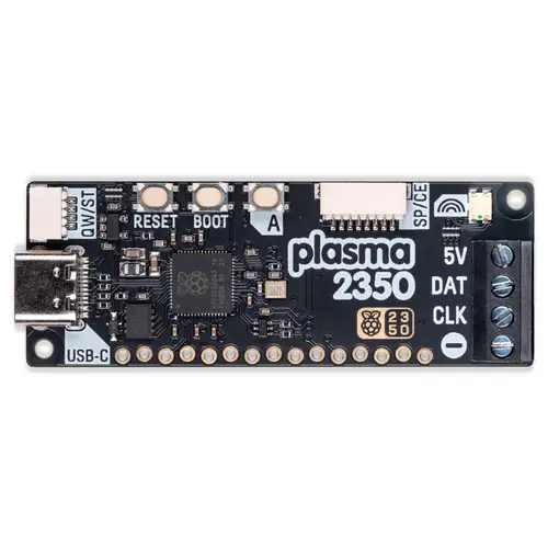 Pimoroni Plasma 2350 Board für adressierbare LEDs, RP2350A, 150MHz, 4MB QSPI Flash, USB-C, 3A Pimoroni Plasma 2350 Board für adressierbare LEDs, RP2350A, 150MHz, 4MB QSPI Flash, USB-C, 3A