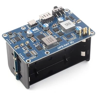 Waveshare UPS HAT E für Raspberry Pi, 4x Akku-Slots, Bi-Directional Charging, I2C, Pogo Pins, 5V 6A Waveshare UPS HAT E für Raspberry Pi, 4x Akku-Slots, Bi-Directional Charging, I2C, Pogo Pins, 5V 6A