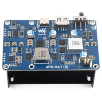 Waveshare UPS HAT E für Raspberry Pi, 4x Akku-Slots, Bi-Directional Charging, I2C, Pogo Pins, 5V 6A Waveshare UPS HAT E für Raspberry Pi, 4x Akku-Slots, Bi-Directional Charging, I2C, Pogo Pins, 5V 6A
