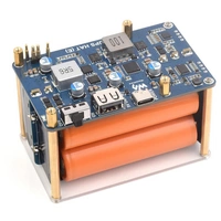 Waveshare UPS HAT E für Raspberry Pi, 4x Akku-Slots, Bi-Directional Charging, I2C, Pogo Pins, 5V 6A Waveshare UPS HAT E für Raspberry Pi, 4x Akku-Slots, Bi-Directional Charging, I2C, Pogo Pins, 5V 6A