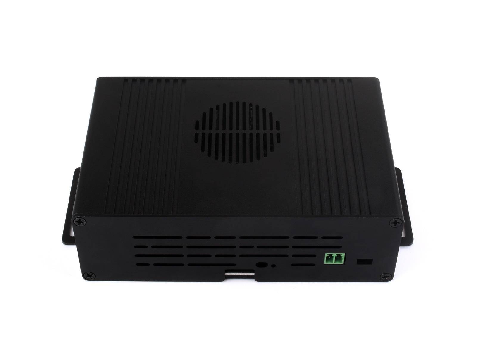 Waveshare Pi5 Module BOX-A, PCIe zu Gigabit Ethernet, Dual HDMI, Aluminiumgehäuse, für Raspberry Pi