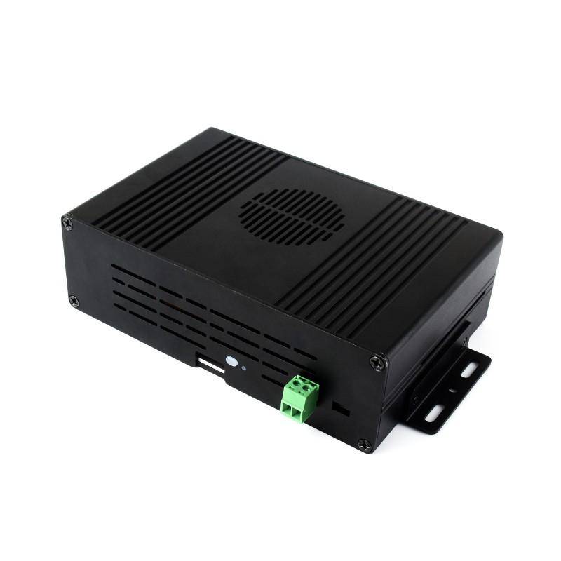 Waveshare Pi5 Module BOX-B, PCIe zu 4x USB 3.2 Gen1, Aluminiumgehäuse, Dual-HDMI, für Raspberry Pi 5