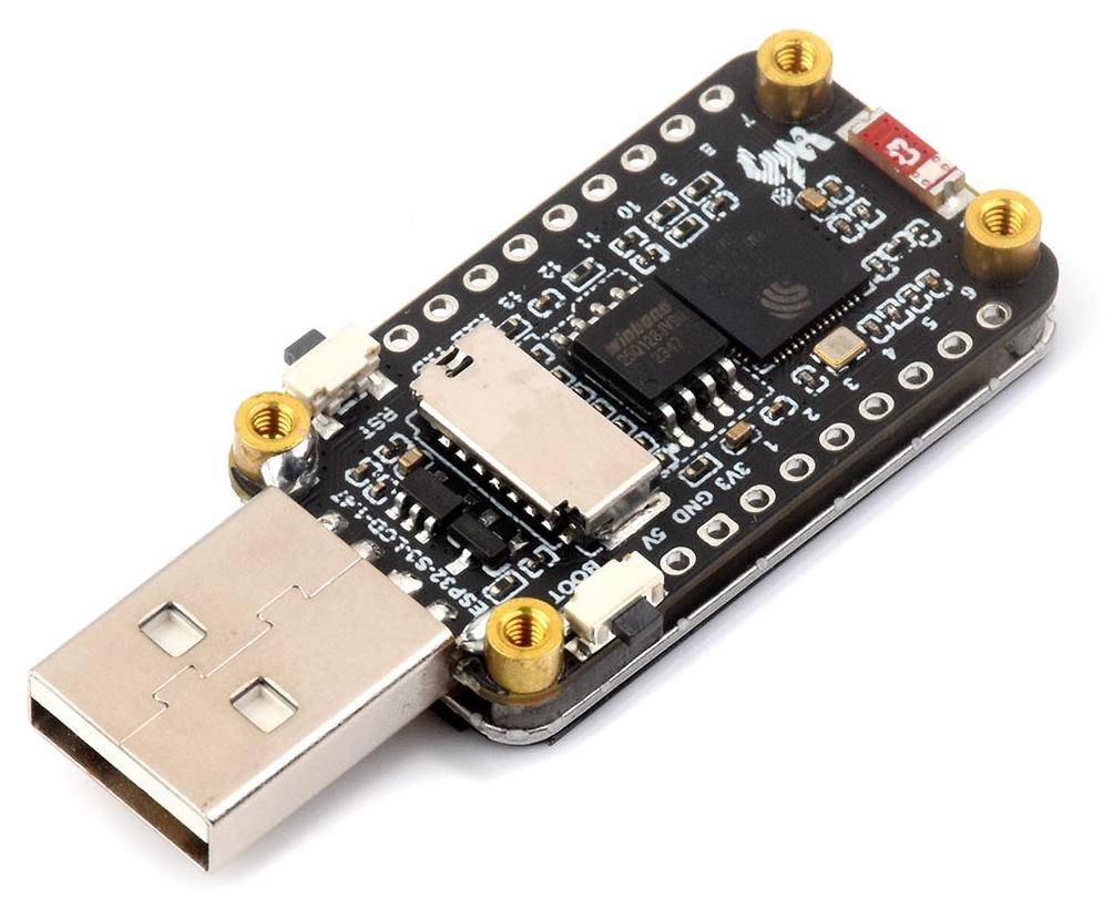 Waveshare ESP32-S3 1.47" Display Dev Board, 172×320, 262K Color, 240MHz, WiFi & Bluetooth, RGB LED