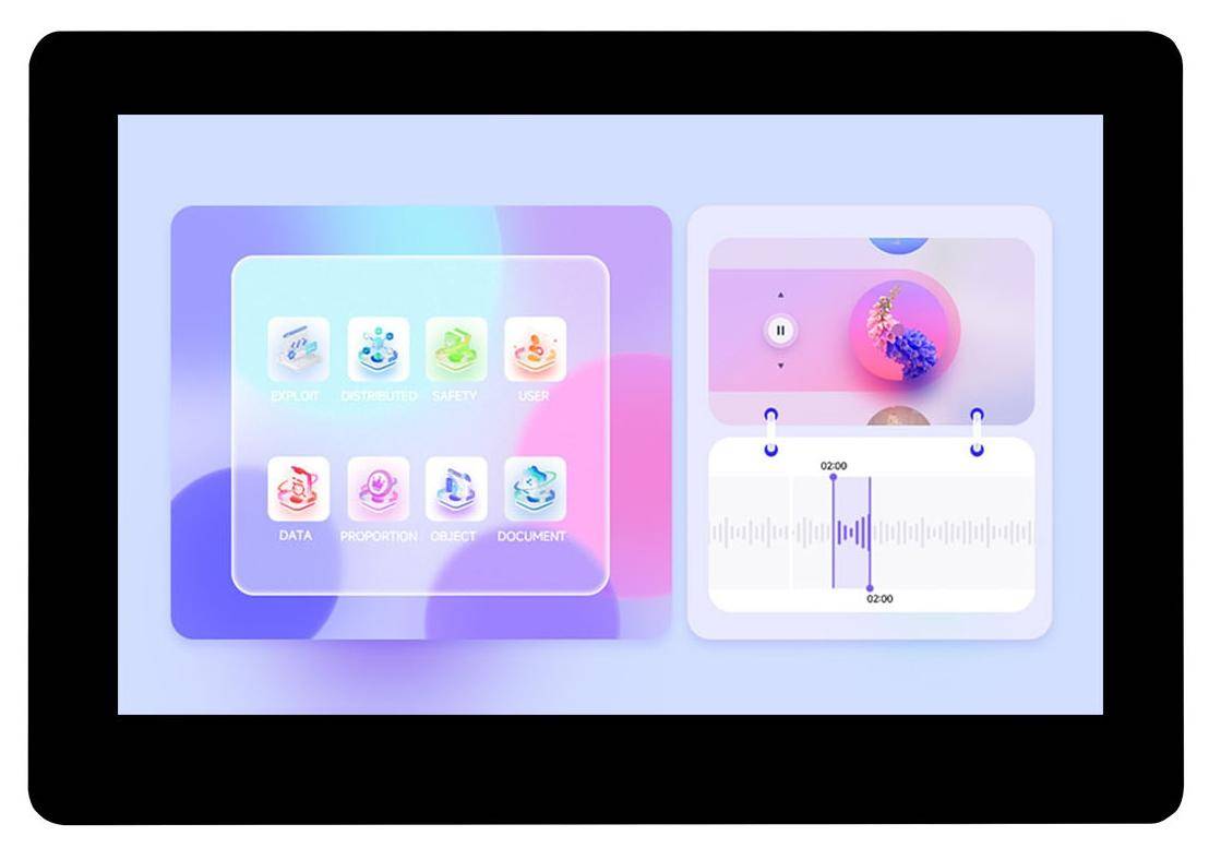 Waveshare ESP32-S3-Touch-LCD, 5" kapazitiver RGB Touchscreen, 1024x600, LX7 Dual-Core, 240 MHz