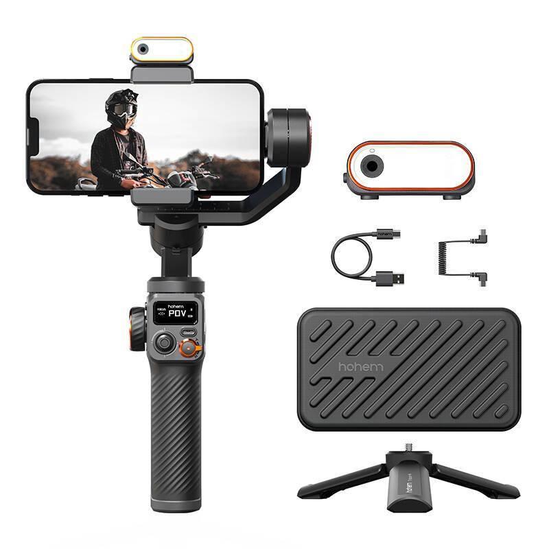Hohem iSteady M6 Kit, Gimbal für Smartphones, 3-Achsen, 400g Traglast