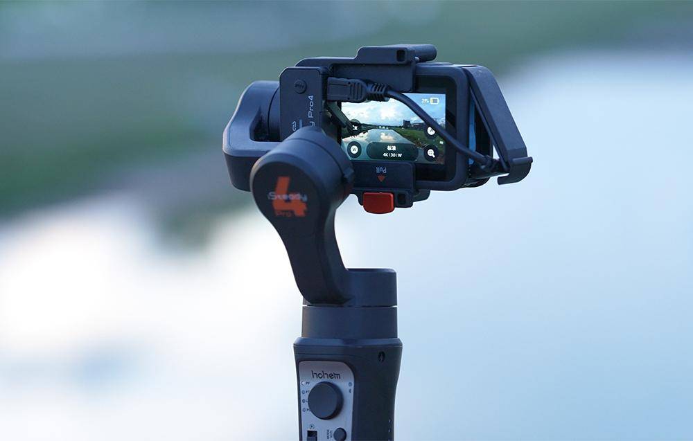 Hohem iSteady Pro4, Gimbal für Action Kameras, 3-Achsen, 160g Traglast