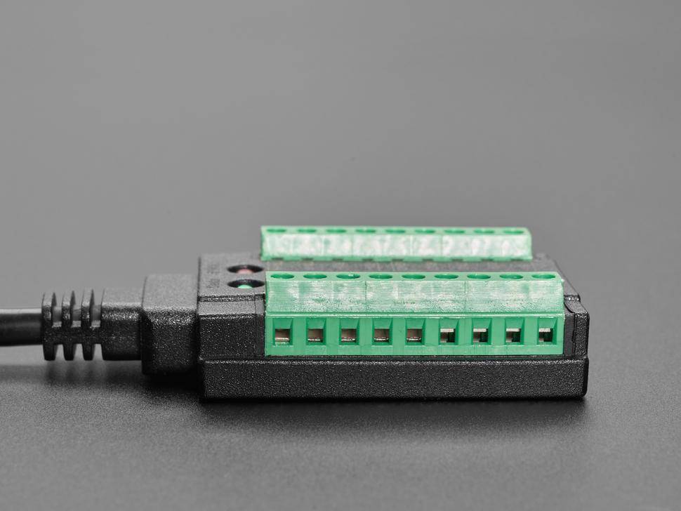 Adafruit USB zu Serial Kabel, RS232, TTL, UART, RS485, FTDI Chip, LED-Anzeigen, 5V/1A, 3,3V/50mA