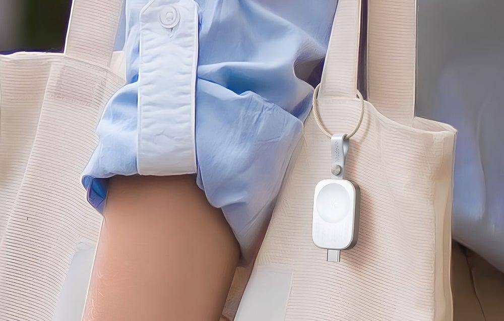 Mcdodo CH-4992, kompaktes USB-C Ladegerät für Apple Watch, weiß