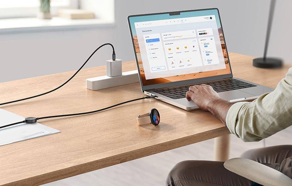 Mcdodo CA-4170, 2-fach Ladekabel für USB-C / Samsung Galaxy Watch, 60W, 1,5m, schwarz