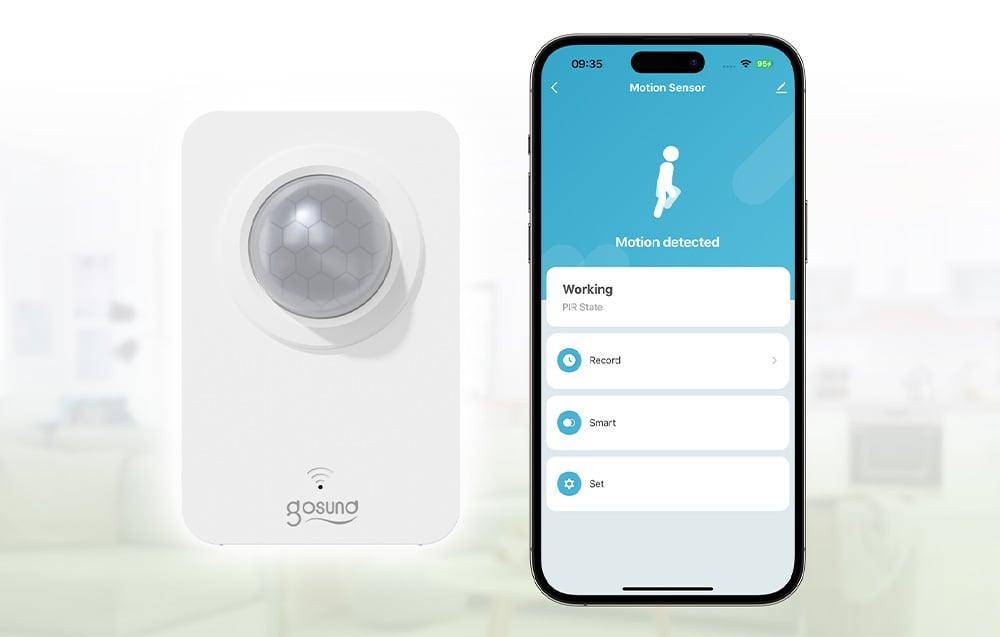 Gosund ST20 Smart Motion Sensor, Bewegungsmelder, ZigBee