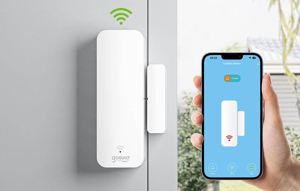 Gosund ST18 Smart Door and Window Opening Sensor, Tür- und Fensterkontakt, ZigBee