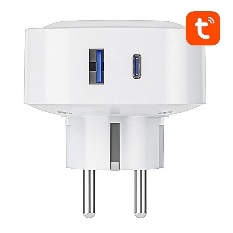 Gosund SP6, Smart Wi-Fi Plug, WLAN / Bluetooth Steckdose mit USB-A / USB-C Ladefunktion