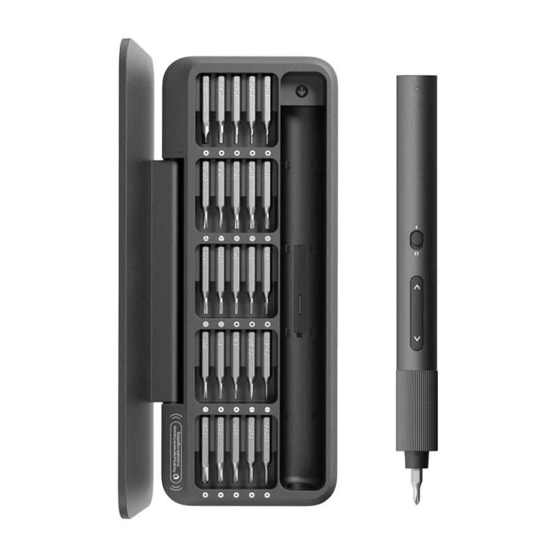 HOTO Electric Precision Screwdriver Set, Akku Präzisionsschraubendreher, 25-tlg. Set