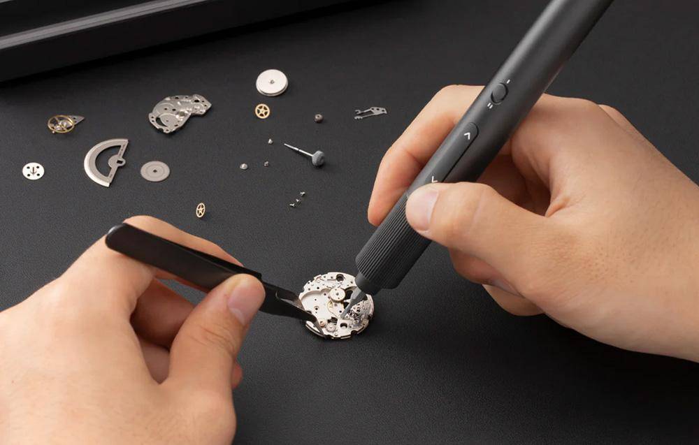 HOTO Electric Precision Screwdriver Set, Akku Präzisionsschraubendreher, 25-tlg. Set