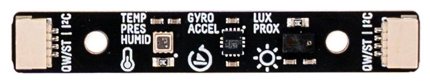 Pimoroni Multi-Sensor Stick, Temperatur, Luft-Druck/Feuchte, Licht, Nähe, Bewegung, Qwiic, I2C, 3,3V