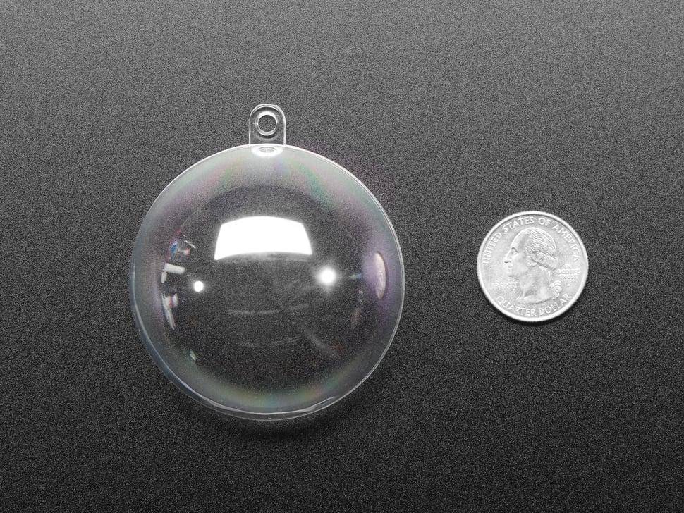 Adafruit DIY Ornament Kit, kompatibel mit Circuit Playground Express, 6 cm, Platz für 500mAh LiPoly