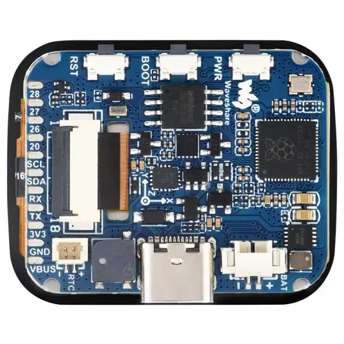 Waveshare RP2040-Touch-LCD-1.69, 1,69 Zoll kapazitives Display, 133 MHz, 264 KB SRAM, 16 MB Flash Waveshare RP2040-Touch-LCD-1.69, 1,69 Zoll kapazitives Display, 133 MHz, 264 KB SRAM, 16 MB Flash