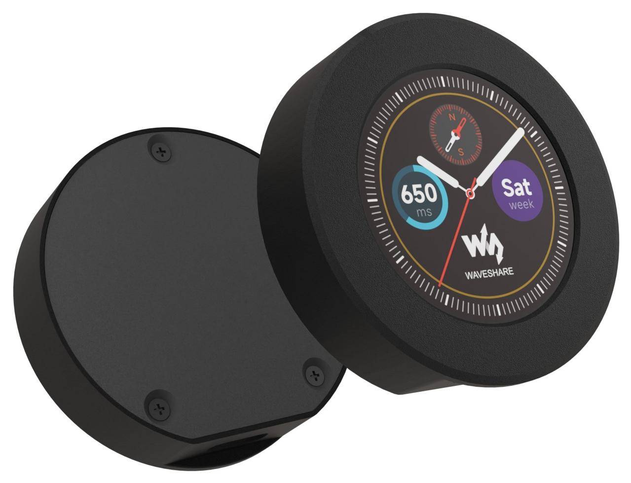 Waveshare RP2040-LCD-1.28-B, 1.28-Zoll-LCD, Dual-Core Arm Cortex M0+, 264 KB SRAM, 2 MB Flash