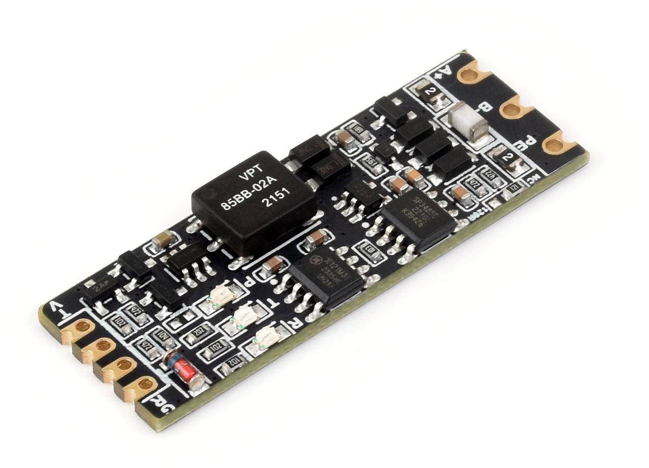 Waveshare TTL zu RS485 Konverter (C), galvanisch isoliert, Halbduplex, Überstromschutz, 3,3-5V