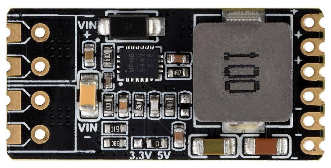 Waveshare DC-DC Buck Mini Module, bis zu 4A, 500kHz, 5-36V Eingang, 3,3V oder 5V Ausgang