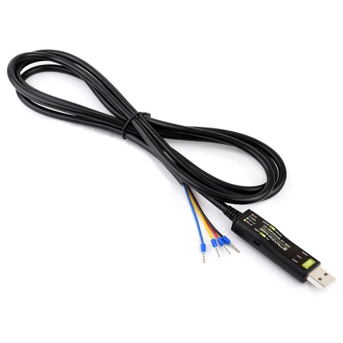 Waveshare USB zu RS232/RS485 Kabel, LED-Anzeigen, ESD-Schutz, Windows/Linux, FT232RNL, 2m, 3,3V/5V Waveshare USB zu RS232/RS485 Kabel, LED-Anzeigen, ESD-Schutz, Windows/Linux, FT232RNL, 2m, 3,3V/5V