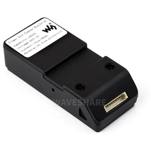 Waveshare All-in-One Finger Vein Modul, Fingeradererkennung, 144 MHz, USB/UART, DSP, IP56, 3,3V Waveshare All-in-One Finger Vein Modul, Fingeradererkennung, 144 MHz, USB/UART, DSP, IP56, 3,3V