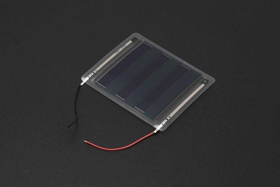 DFRobot Photonic Thin-Film Battery, 71,5x60x0,2mm, 418µW bei 500 Lux, Indoor-Energiegewinnung, 3,8V