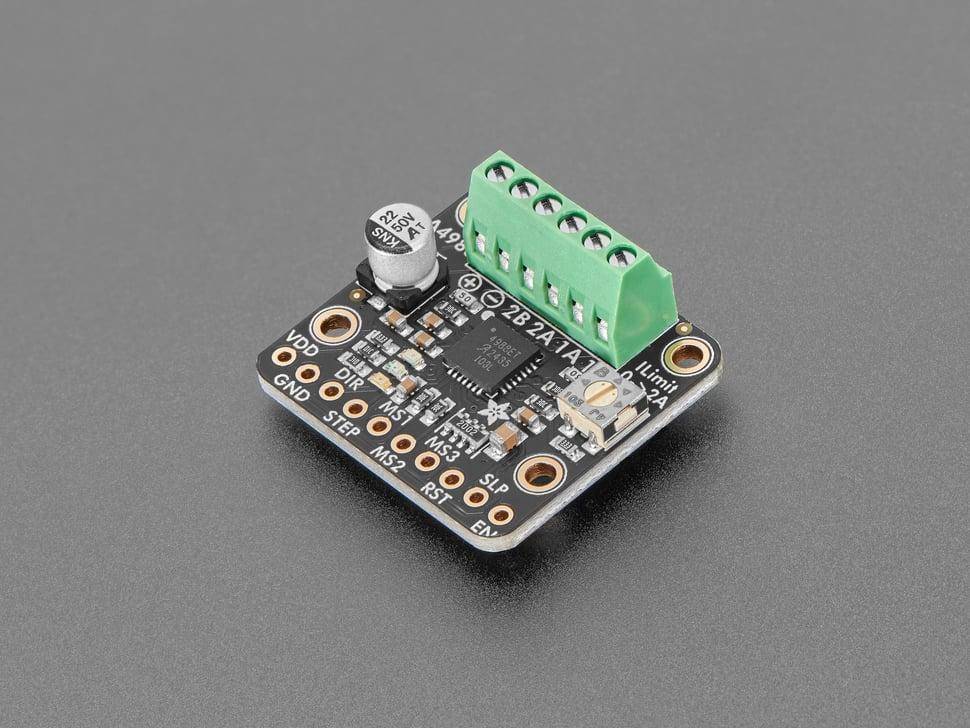 Adafruit A4988 Stepper Motor Treiber, Schrittmotorentreiber, Mikroschritt-Modus 1/16, 2A, 8-35V