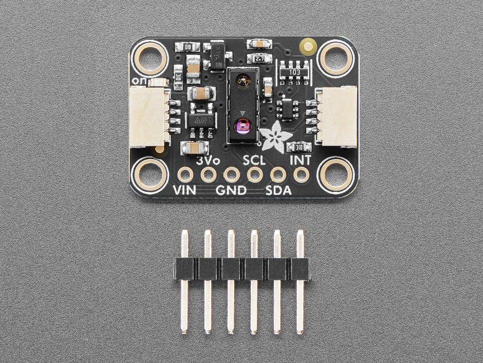 Adafruit VCNL4200 IR Distanz- und Lichtsensor, I2C, 0-1,5m, 0,003-1573 Lux, STEMMA QT/Qwiic, 3,3-5V