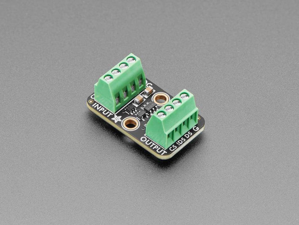 Adafruit Pixel Shifter, Logiklevel-Shifter, 2 Signallinien, max 10 MHz, für adressierbare LEDs, 3,3V