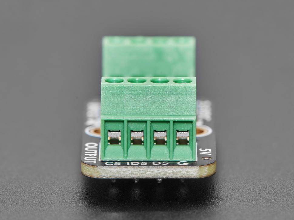 Adafruit Pixel Shifter, Logiklevel-Shifter, 2 Signallinien, max 10 MHz, für adressierbare LEDs, 3,3V