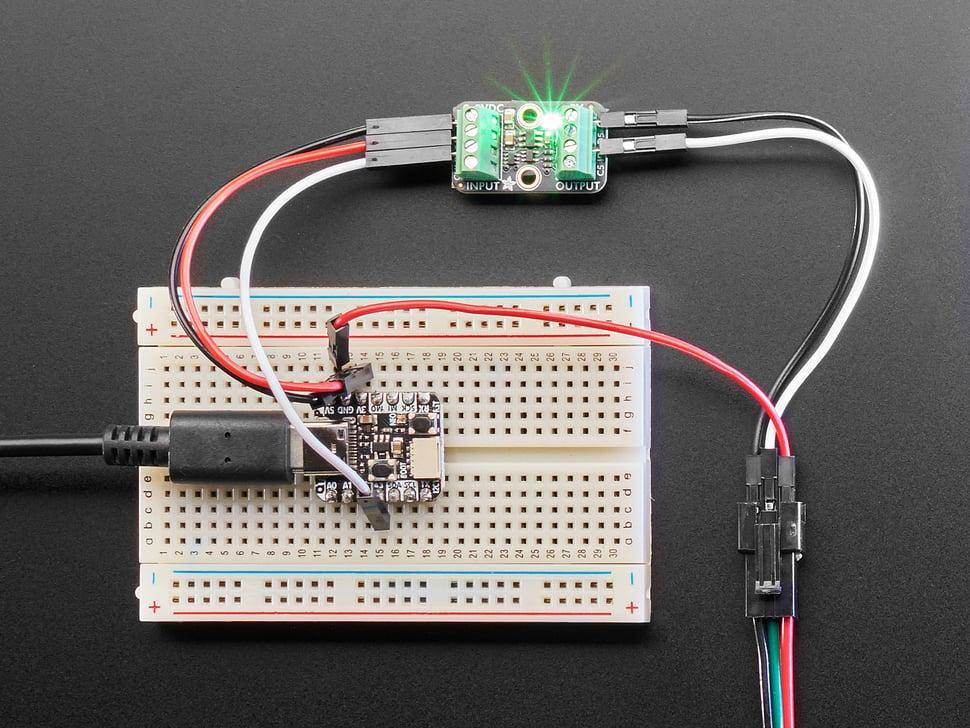 Adafruit Pixel Shifter, Logiklevel-Shifter, 2 Signallinien, max 10 MHz, für adressierbare LEDs, 3,3V