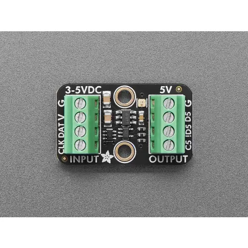 Adafruit Pixel Shifter, Logiklevel-Shifter, 2 Signallinien, max 10 MHz, für adressierbare LEDs, 3,3V Adafruit Pixel Shifter, Logiklevel-Shifter, 2 Signallinien, max 10 MHz, für adressierbare LEDs, 3,3V