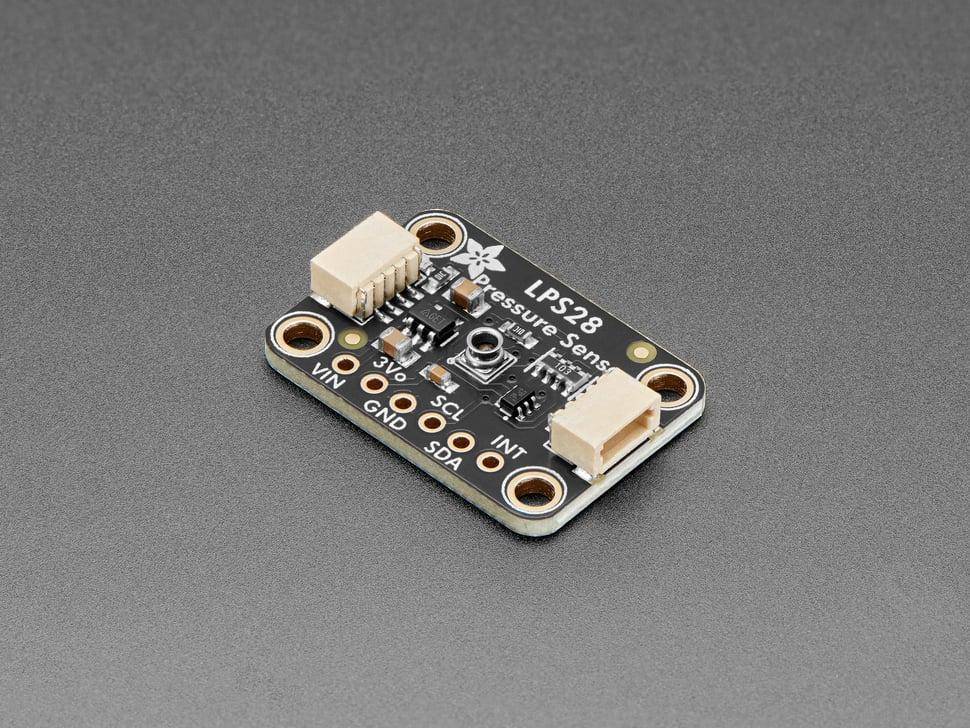 Adafruit LPS28 Absolutdrucksensor, I2C/MIPI I3CSM, 260-4060hPa, +/-0,5hPa, STEMMA QT/Qwiic, 3,3-5V