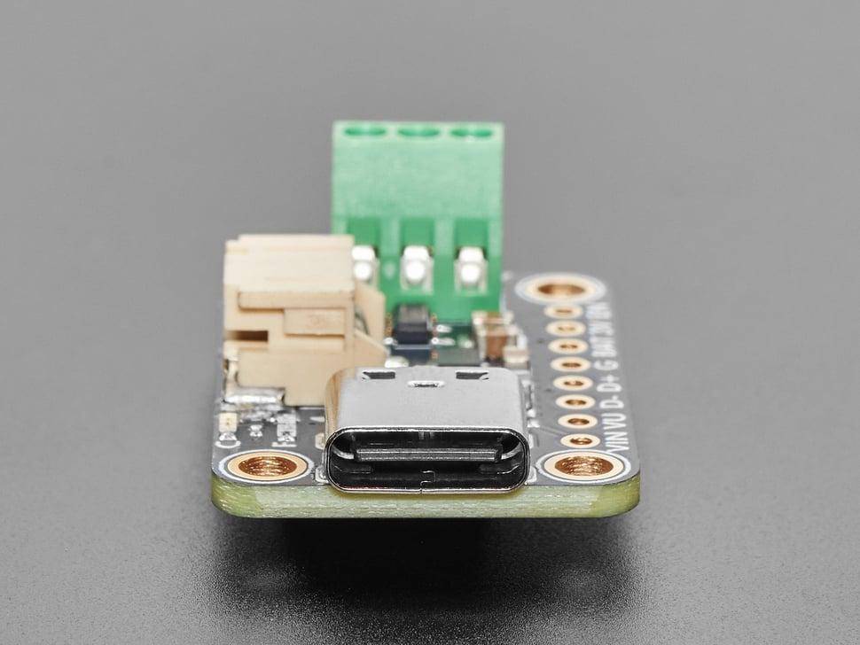 Adafruit bq25185 USB/DC/Solar Ladeplatine, 3.3V Buck Board, 5-18V Eingang, 1A Ladestrom