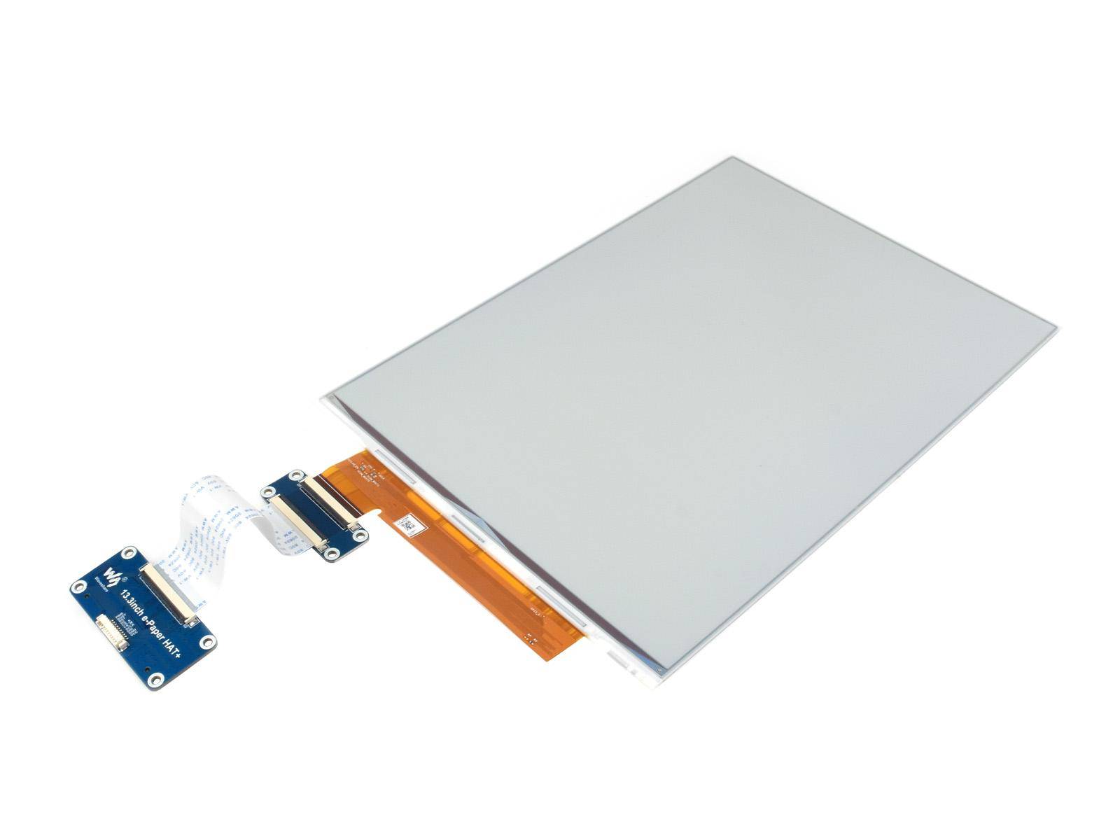 Waveshare E-Ink-Farb-Display HAT+, 13,3 Zoll, 1600x1200, Spectra 6, SPI, mit Treiber-Board, 3,3/5V