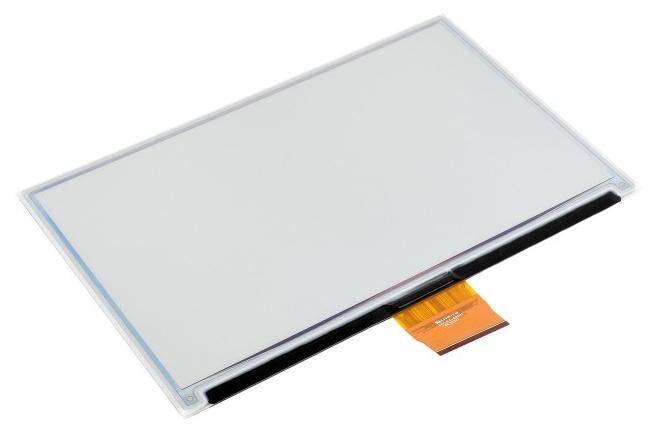 Waveshare E-Ink-Farb-Display ohne HAT, 7.3 Zoll, 800x480, Spectra 6, SPI, 3,3V
