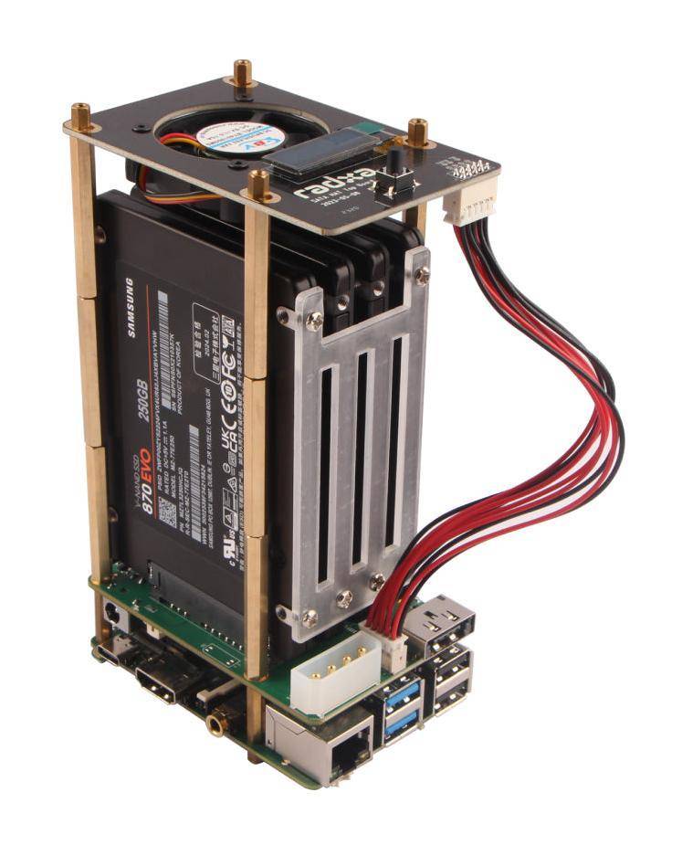 Radxa Penta SATA HAT Top Board