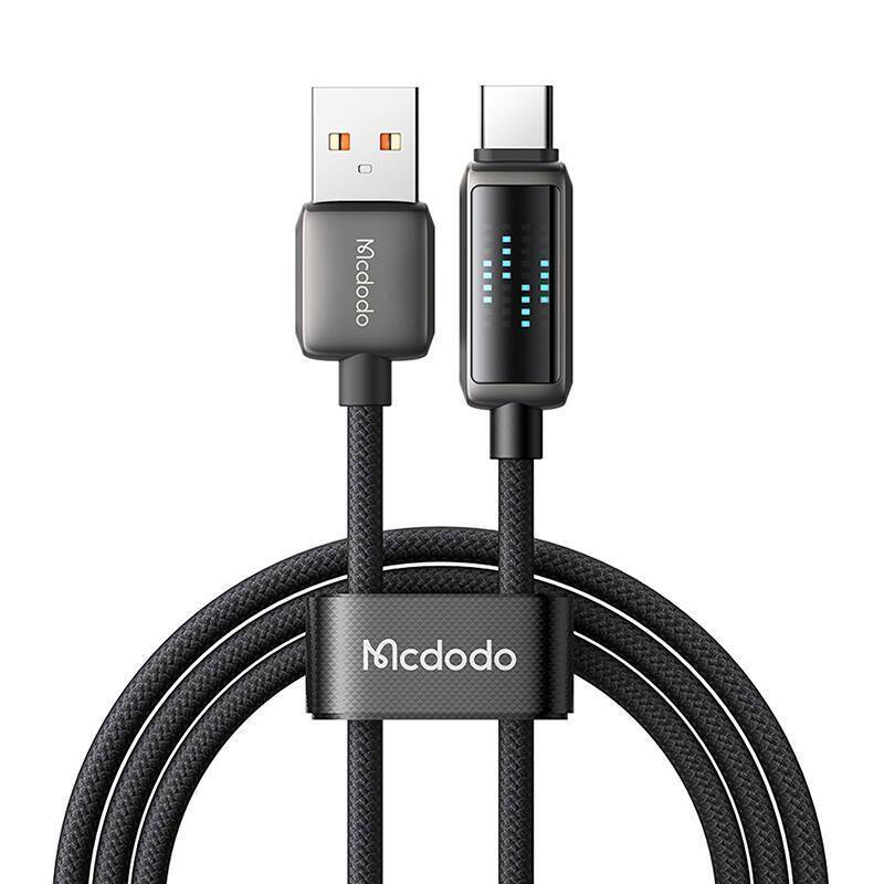 Mcdodo CA-2350 Visible Cable, USB-A - USB-C Kabel, 100W, LED-Anzeige, 1,2m