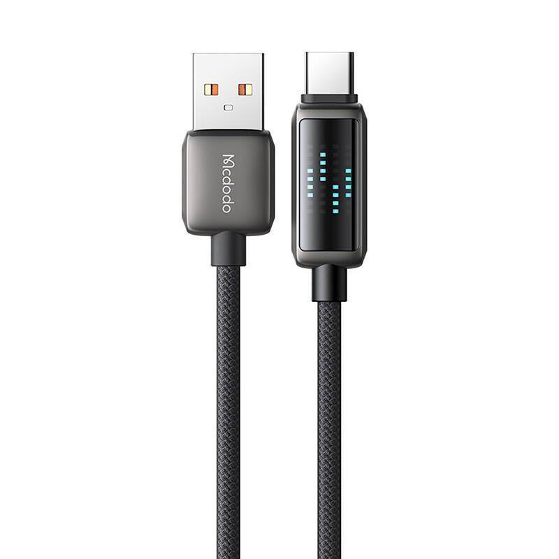 Mcdodo CA-2350 Visible Cable, USB-A - USB-C Kabel, 100W, LED-Anzeige, 1,2m