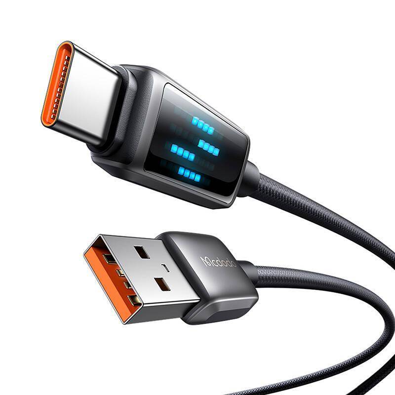 Mcdodo CA-2350 Visible Cable, USB-A - USB-C Kabel, 100W, LED-Anzeige, 1,2m