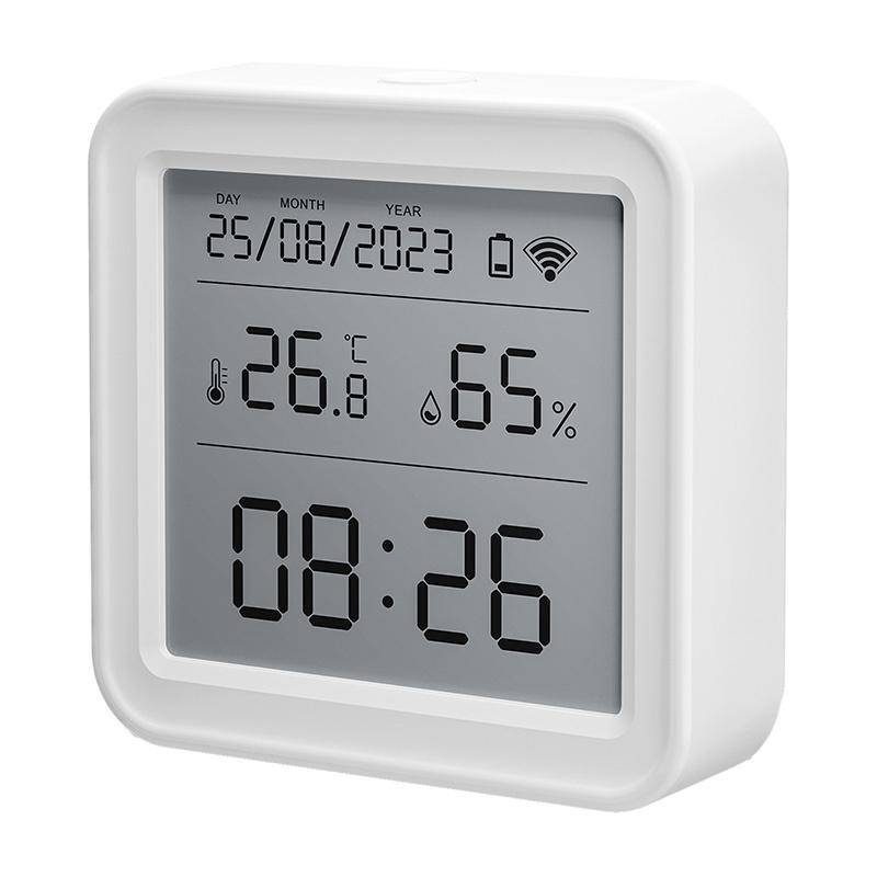 Gosund ST17 Temperature & Humidity Sensor, Temperatur / Luftfeuchte Sensor mit Anzeige, ZigBee