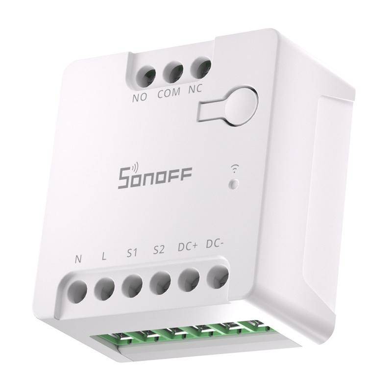 Sonoff MINI-D Smart Switch, Matter Schaltaktor, potentialfreier Kontakt, 12-48V, WiFi